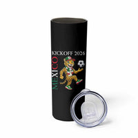 Mexico Soccer Pride Jaguar Kickoff 2026 Skinny Tumbler