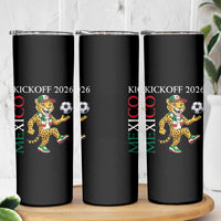 Mexico Soccer Pride Jaguar Kickoff 2026 Skinny Tumbler