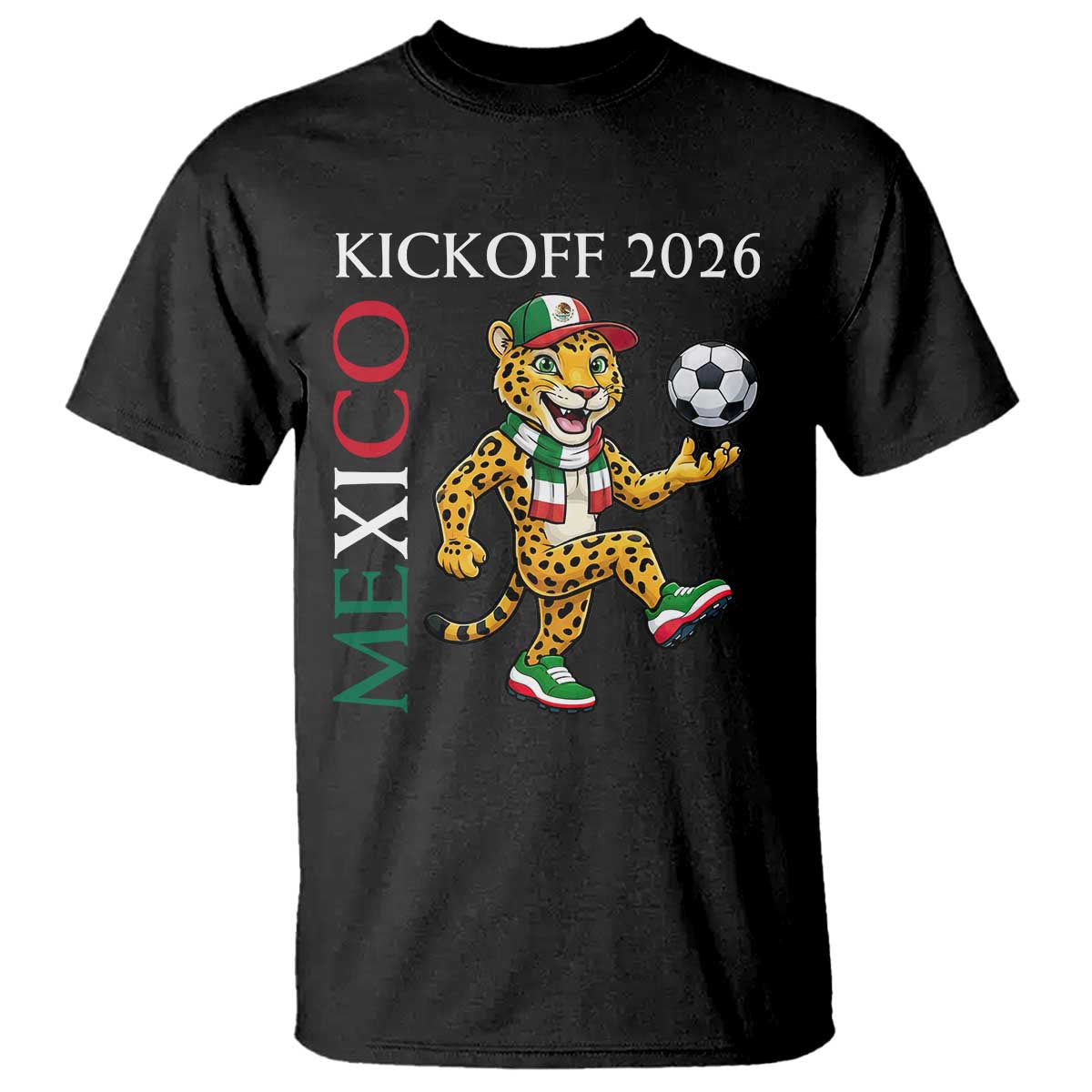 Mexico Soccer Pride Jaguar Kickoff 2026 T Shirt