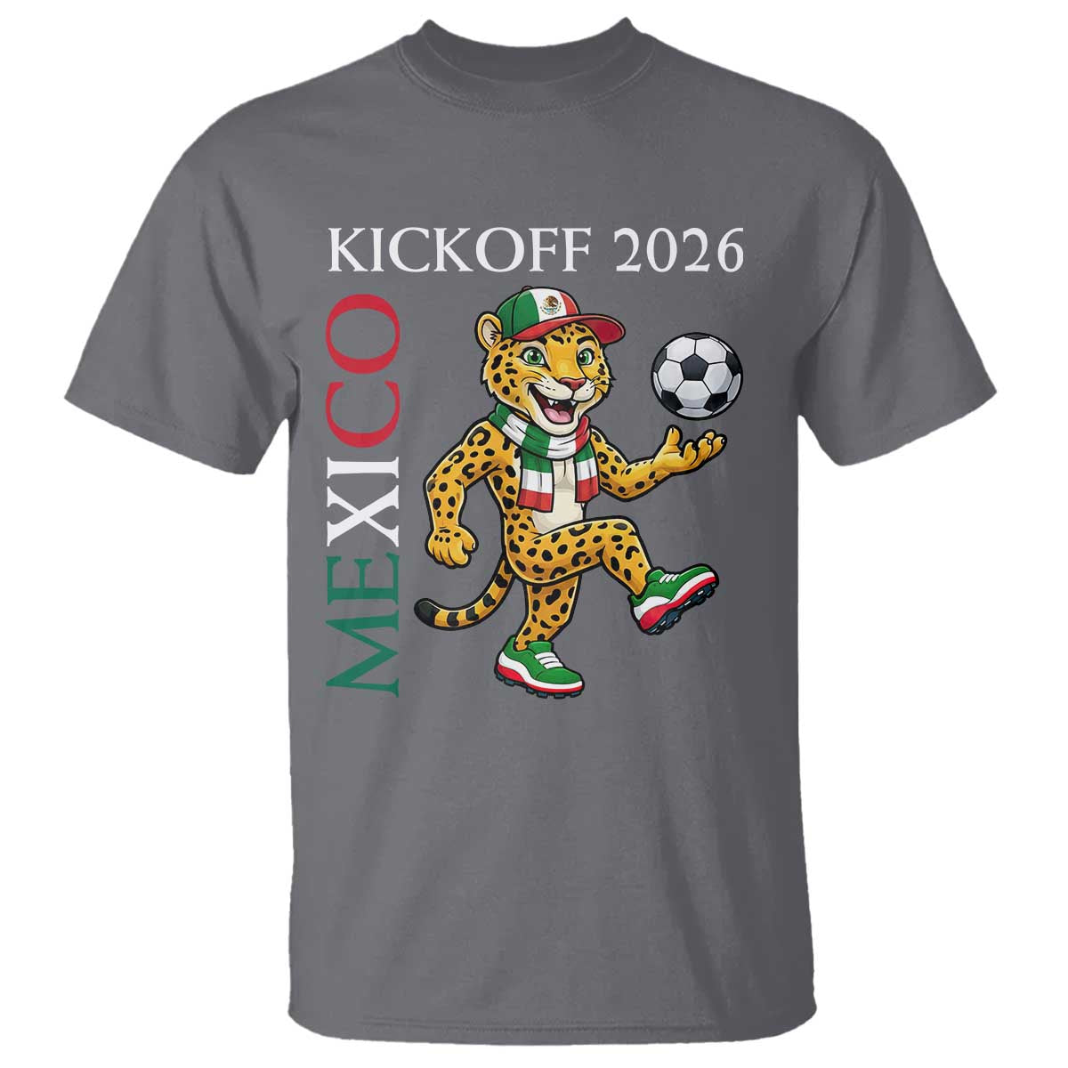 Mexico Soccer Pride Jaguar Kickoff 2026 T Shirt