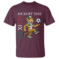 Mexico Soccer Pride Jaguar Kickoff 2026 T Shirt