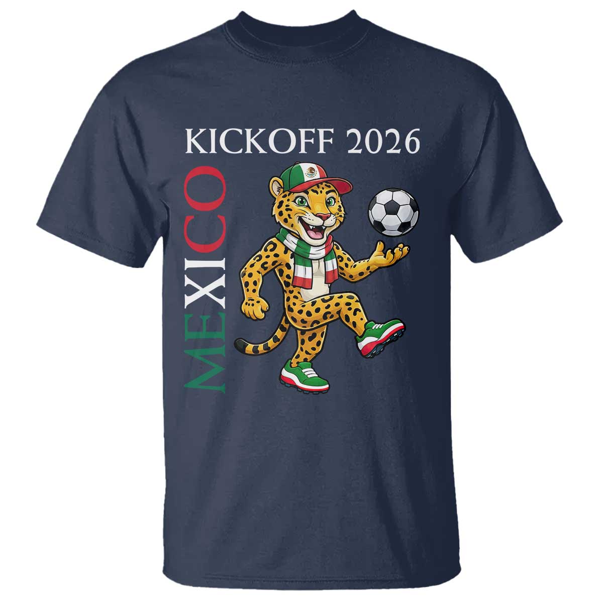 Mexico Soccer Pride Jaguar Kickoff 2026 T Shirt
