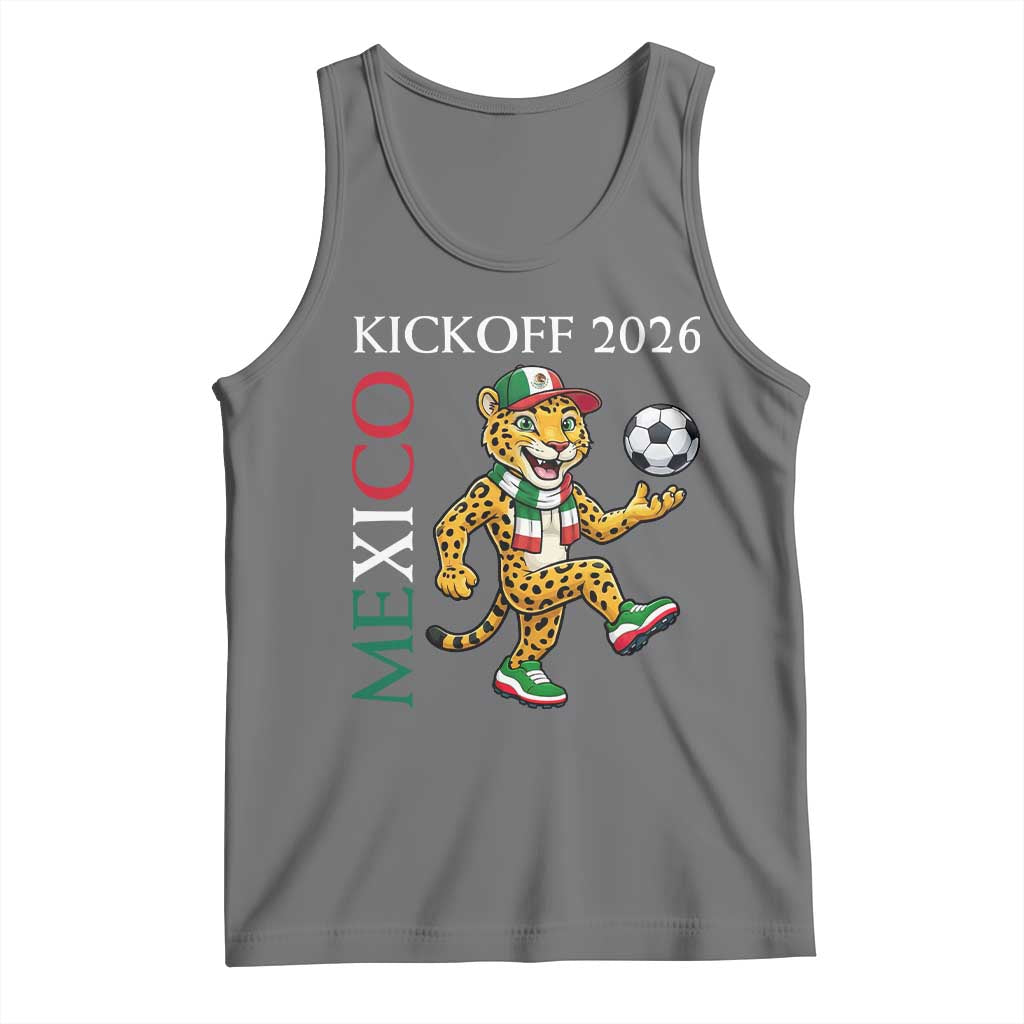 Mexico Soccer Pride Jaguar Kickoff 2026 Tank Top