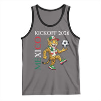 Mexico Soccer Pride Jaguar Kickoff 2026 Tank Top