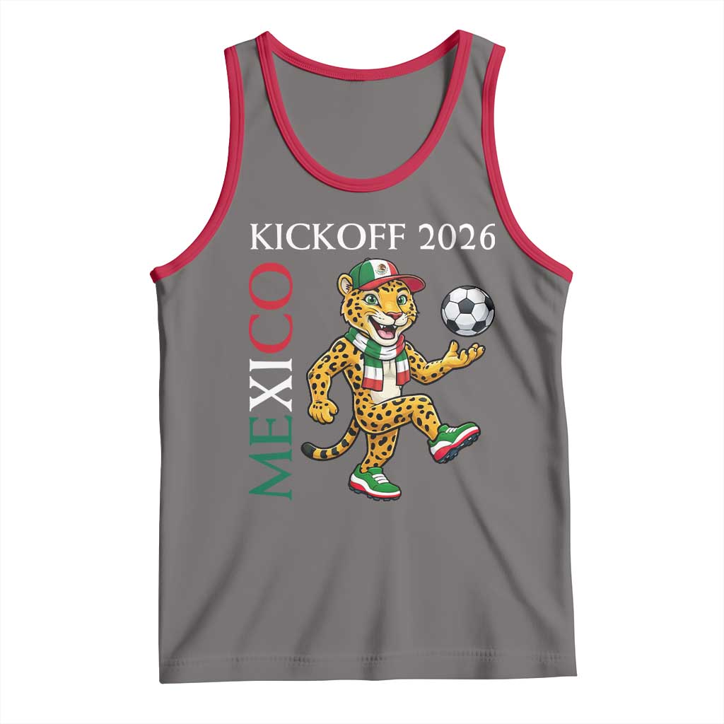 Mexico Soccer Pride Jaguar Kickoff 2026 Tank Top