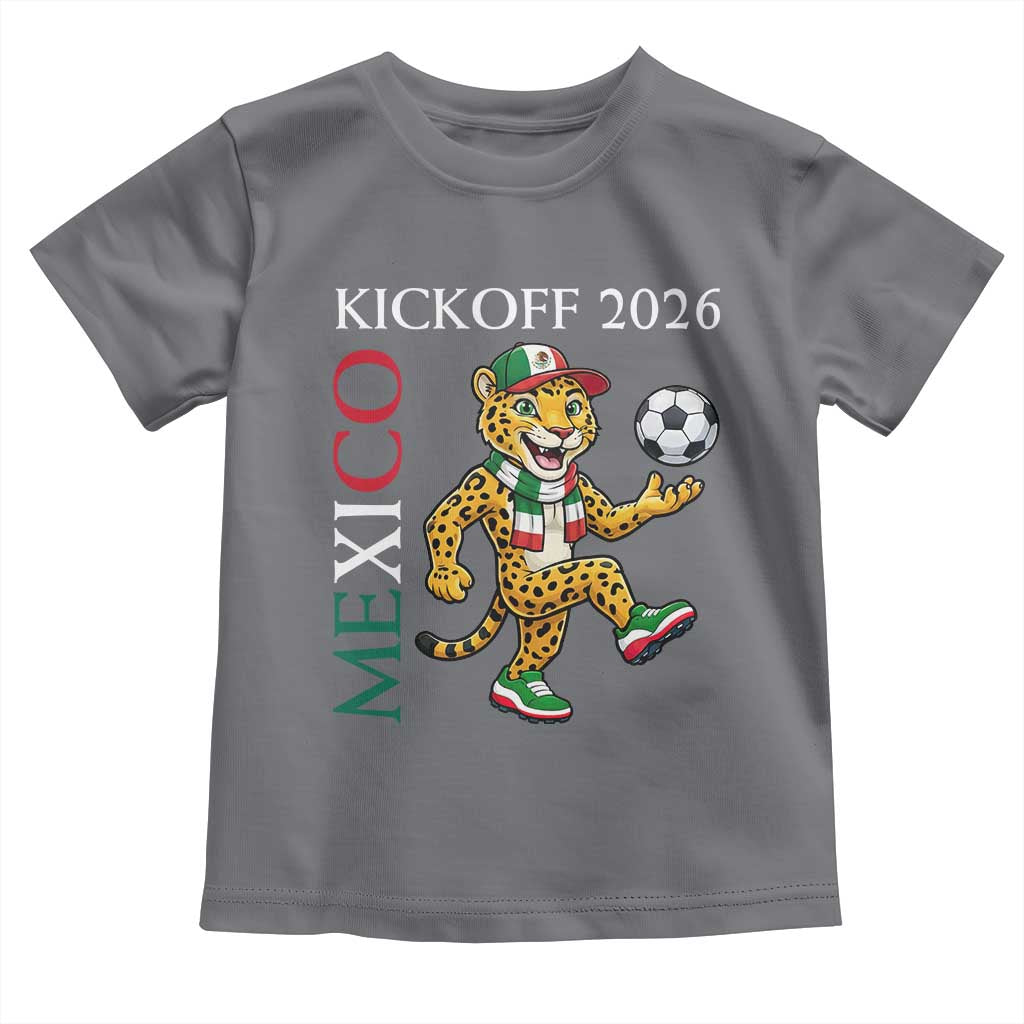 Mexico Soccer Pride Jaguar Kickoff 2026 Toddler T Shirt