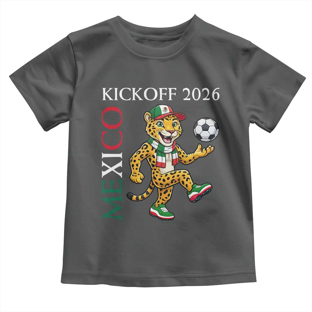 Mexico Soccer Pride Jaguar Kickoff 2026 Toddler T Shirt