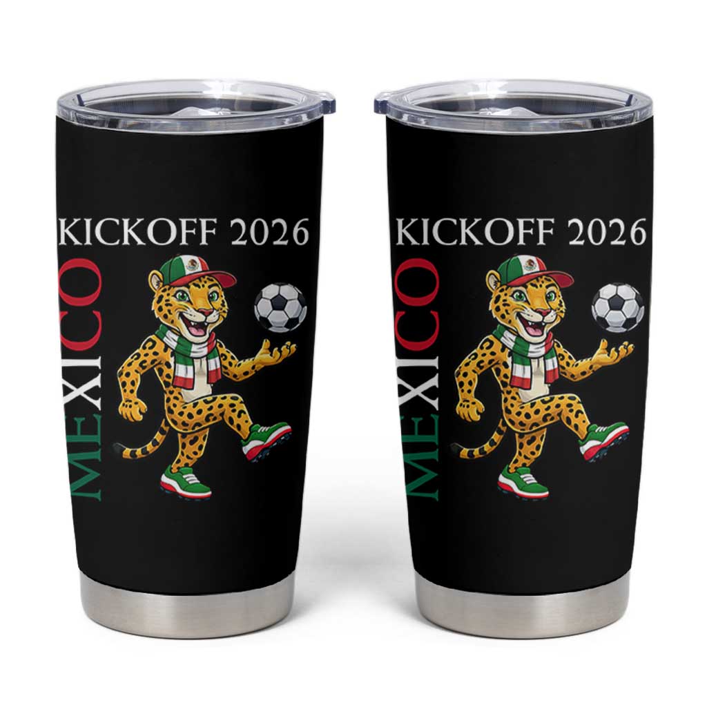 Mexico Soccer Pride Jaguar Kickoff 2026 Tumbler Cup
