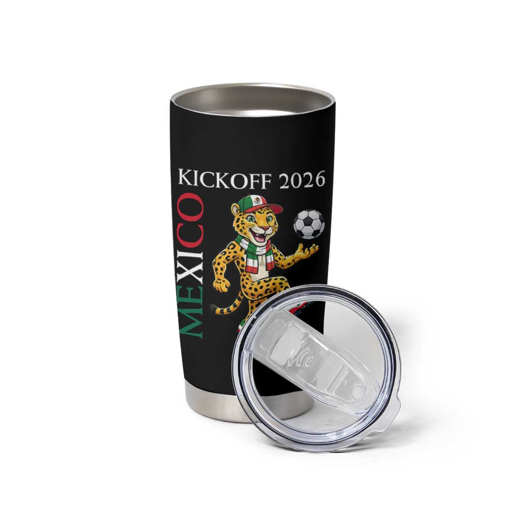 Mexico Soccer Pride Jaguar Kickoff 2026 Tumbler Cup