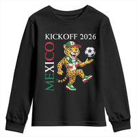Mexico Soccer Pride Jaguar Kickoff 2026 Youth Sweatshirt