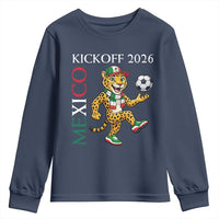 Mexico Soccer Pride Jaguar Kickoff 2026 Youth Sweatshirt