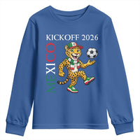 Mexico Soccer Pride Jaguar Kickoff 2026 Youth Sweatshirt