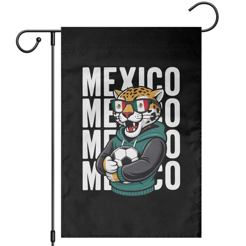 Fierce Mexico Jaguar Soccer Pride Fan Gift Garden Flag