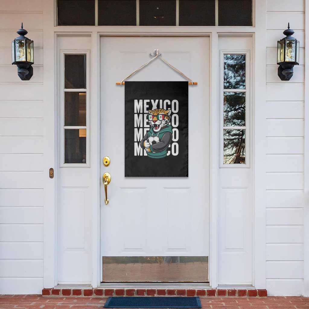 Fierce Mexico Jaguar Soccer Pride Fan Gift Garden Flag