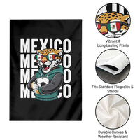 Fierce Mexico Jaguar Soccer Pride Fan Gift Garden Flag