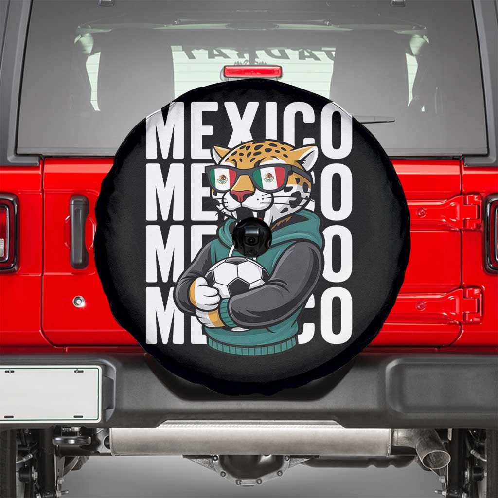 Fierce Mexico Jaguar Soccer Pride Fan Gift Spare Tire Cover