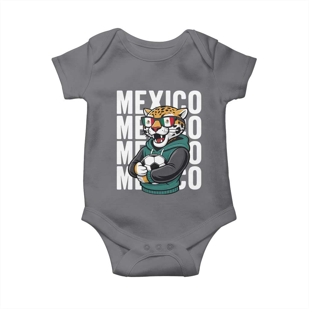 Fierce Mexico Jaguar Soccer Pride Fan Gift Baby Onesie