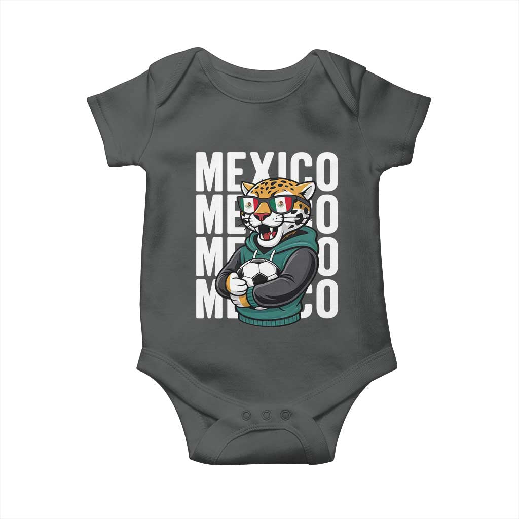 Fierce Mexico Jaguar Soccer Pride Fan Gift Baby Onesie