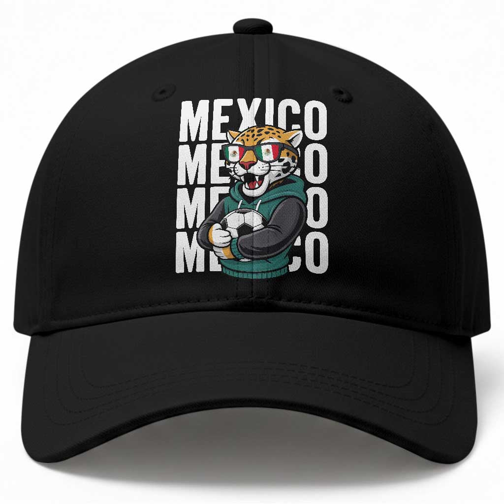 Fierce Mexico Jaguar Soccer Pride Fan Gift Baseball Cap