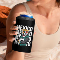 Fierce Mexico Jaguar Soccer Pride Fan Gift 4 in 1 Can Cooler Tumbler