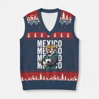 Fierce Mexico Jaguar Soccer Pride Fan Gift V-Neck Knit Sweater Vest