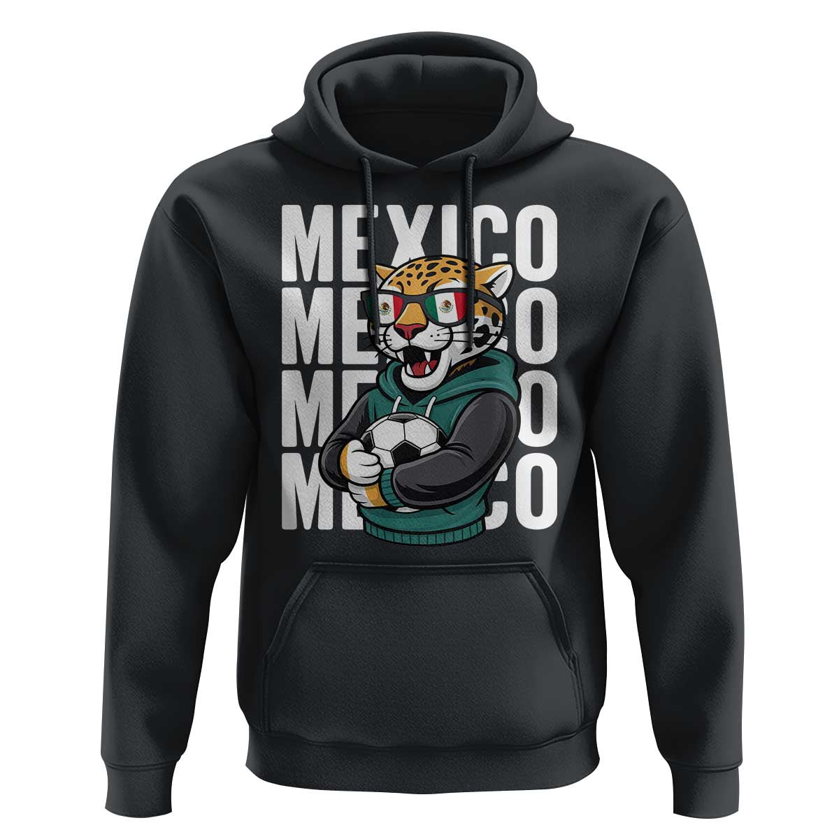 Fierce Mexico Jaguar Soccer Pride Fan Gift Hoodie