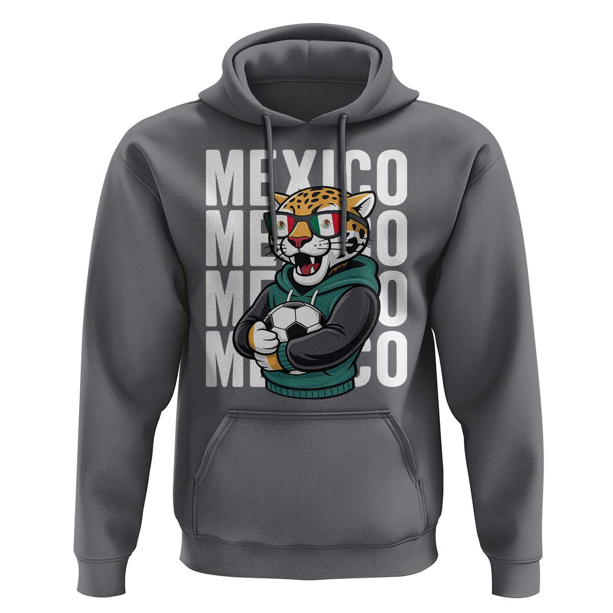 Fierce Mexico Jaguar Soccer Pride Fan Gift Hoodie