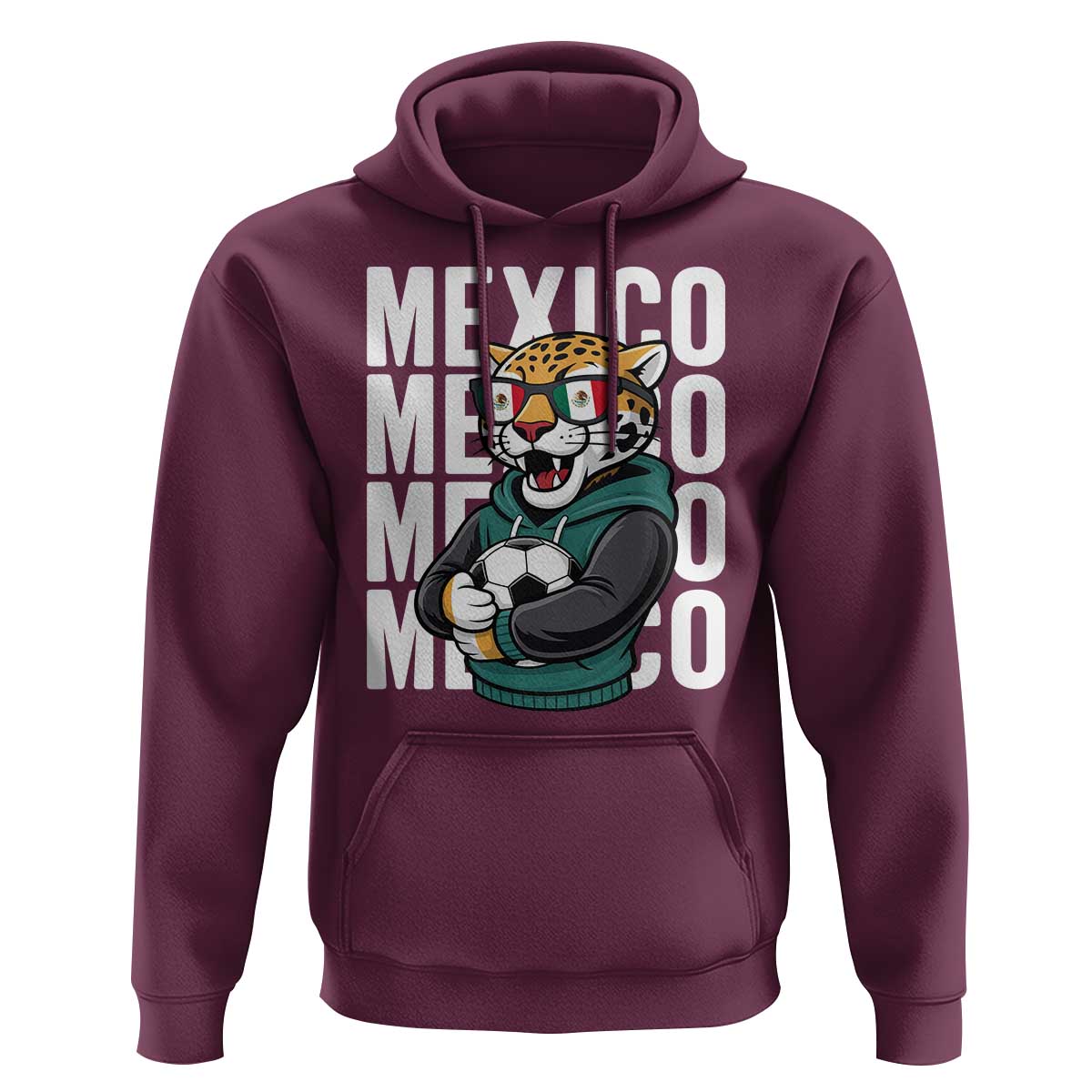 Fierce Mexico Jaguar Soccer Pride Fan Gift Hoodie
