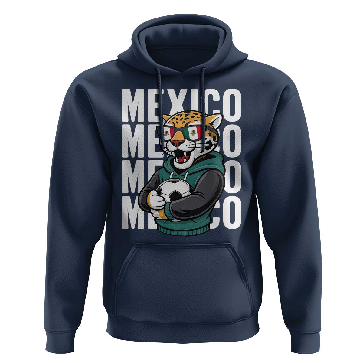 Fierce Mexico Jaguar Soccer Pride Fan Gift Hoodie