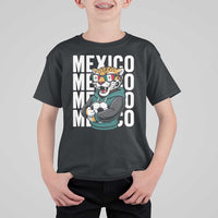 Fierce Mexico Jaguar Soccer Pride Fan Gift T Shirt For Kid