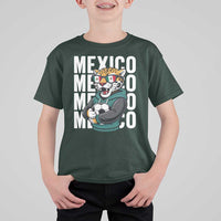 Fierce Mexico Jaguar Soccer Pride Fan Gift T Shirt For Kid