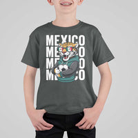 Fierce Mexico Jaguar Soccer Pride Fan Gift T Shirt For Kid