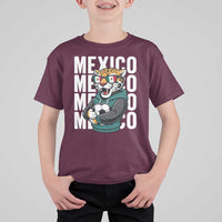 Fierce Mexico Jaguar Soccer Pride Fan Gift T Shirt For Kid