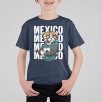 Fierce Mexico Jaguar Soccer Pride Fan Gift T Shirt For Kid
