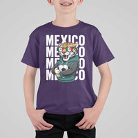 Fierce Mexico Jaguar Soccer Pride Fan Gift T Shirt For Kid