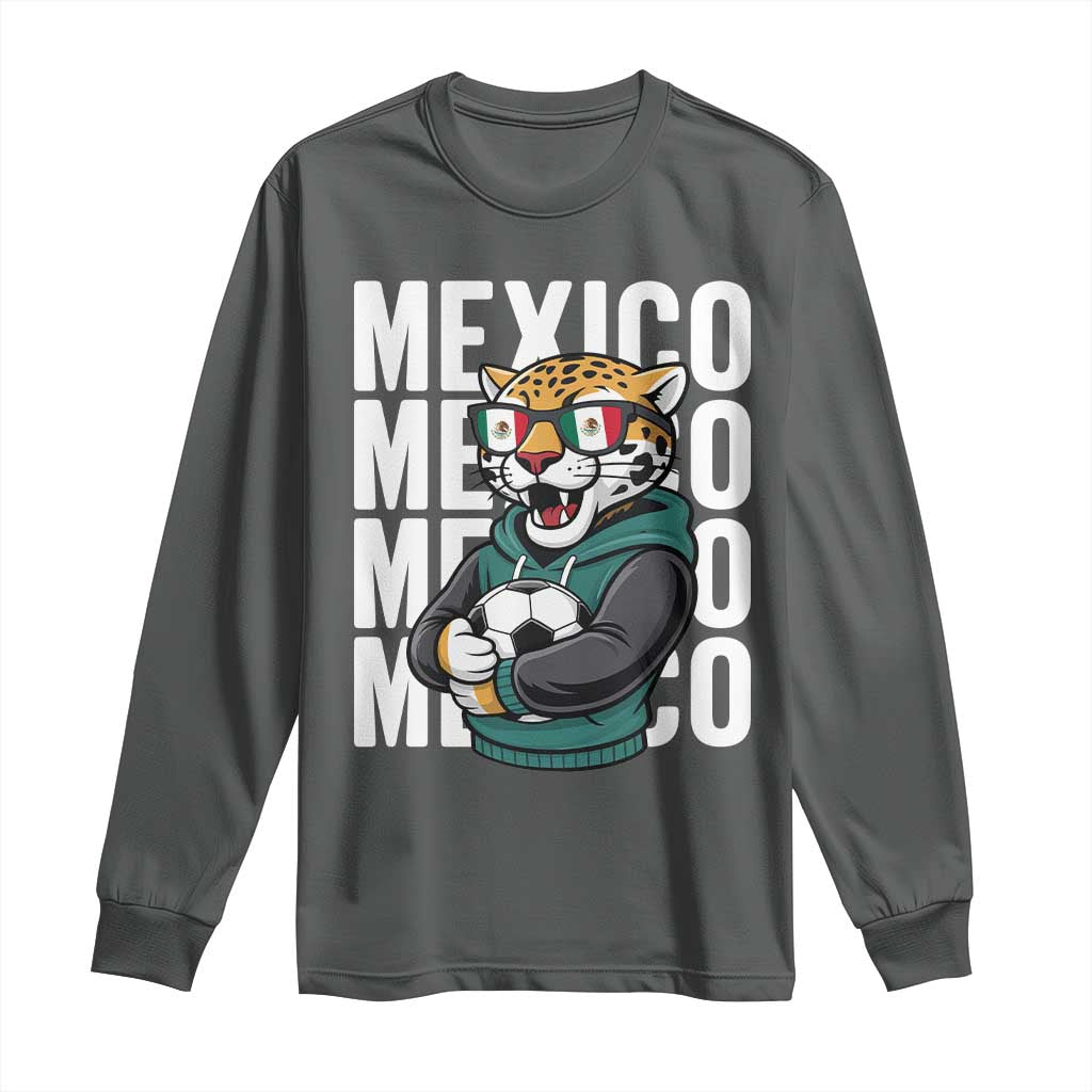 Fierce Mexico Jaguar Soccer Pride Fan Gift Long Sleeve Shirt