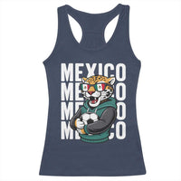 Fierce Mexico Jaguar Soccer Pride Fan Gift Racerback Tank Top