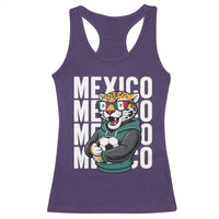 Fierce Mexico Jaguar Soccer Pride Fan Gift Racerback Tank Top