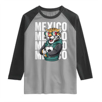 Fierce Mexico Jaguar Soccer Pride Fan Gift Raglan Shirt
