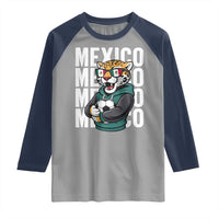 Fierce Mexico Jaguar Soccer Pride Fan Gift Raglan Shirt