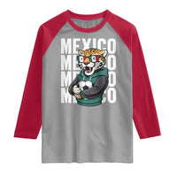 Fierce Mexico Jaguar Soccer Pride Fan Gift Raglan Shirt