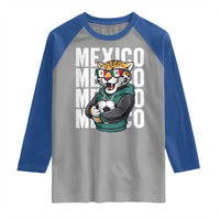 Fierce Mexico Jaguar Soccer Pride Fan Gift Raglan Shirt