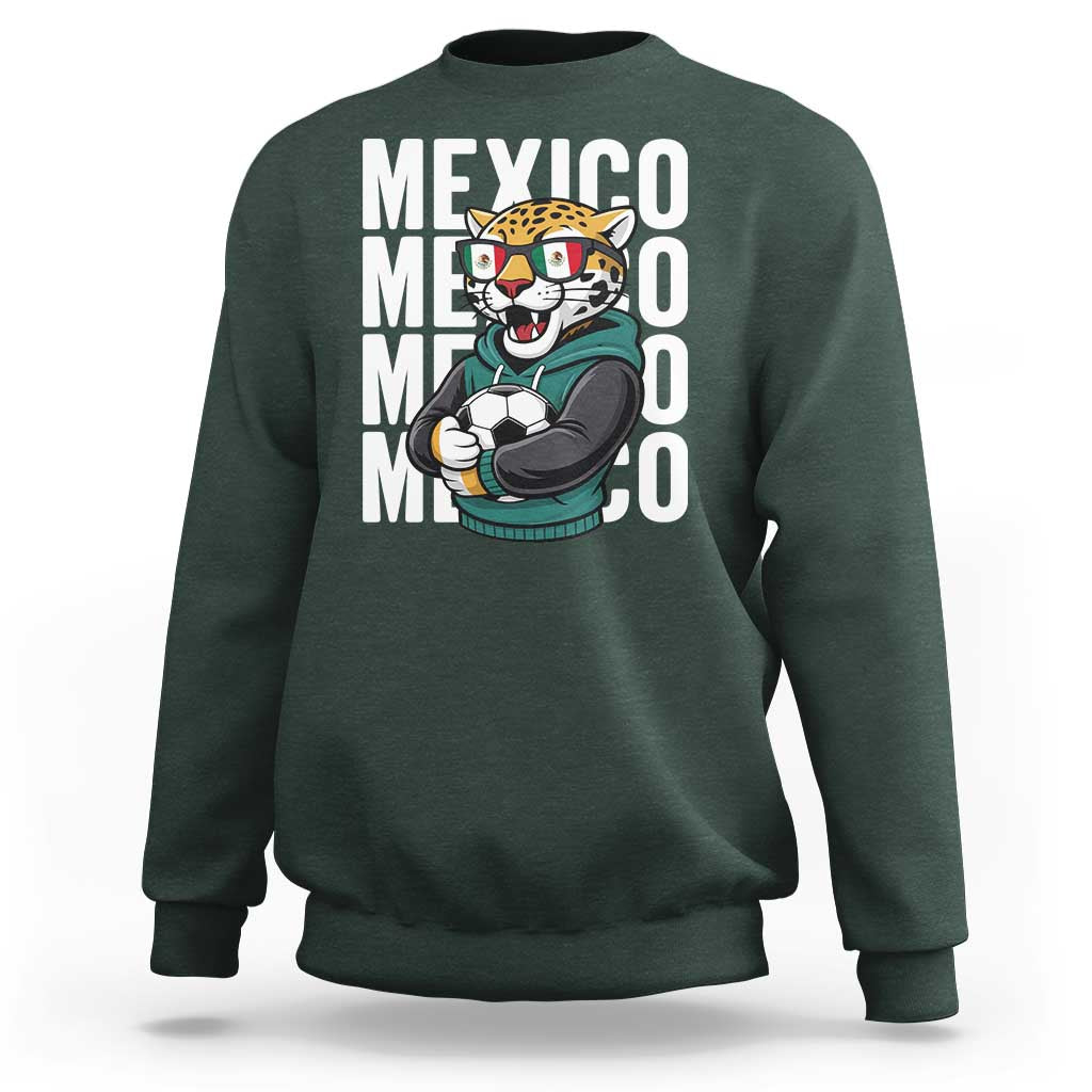 Fierce Mexico Jaguar Soccer Pride Fan Gift Sweatshirt