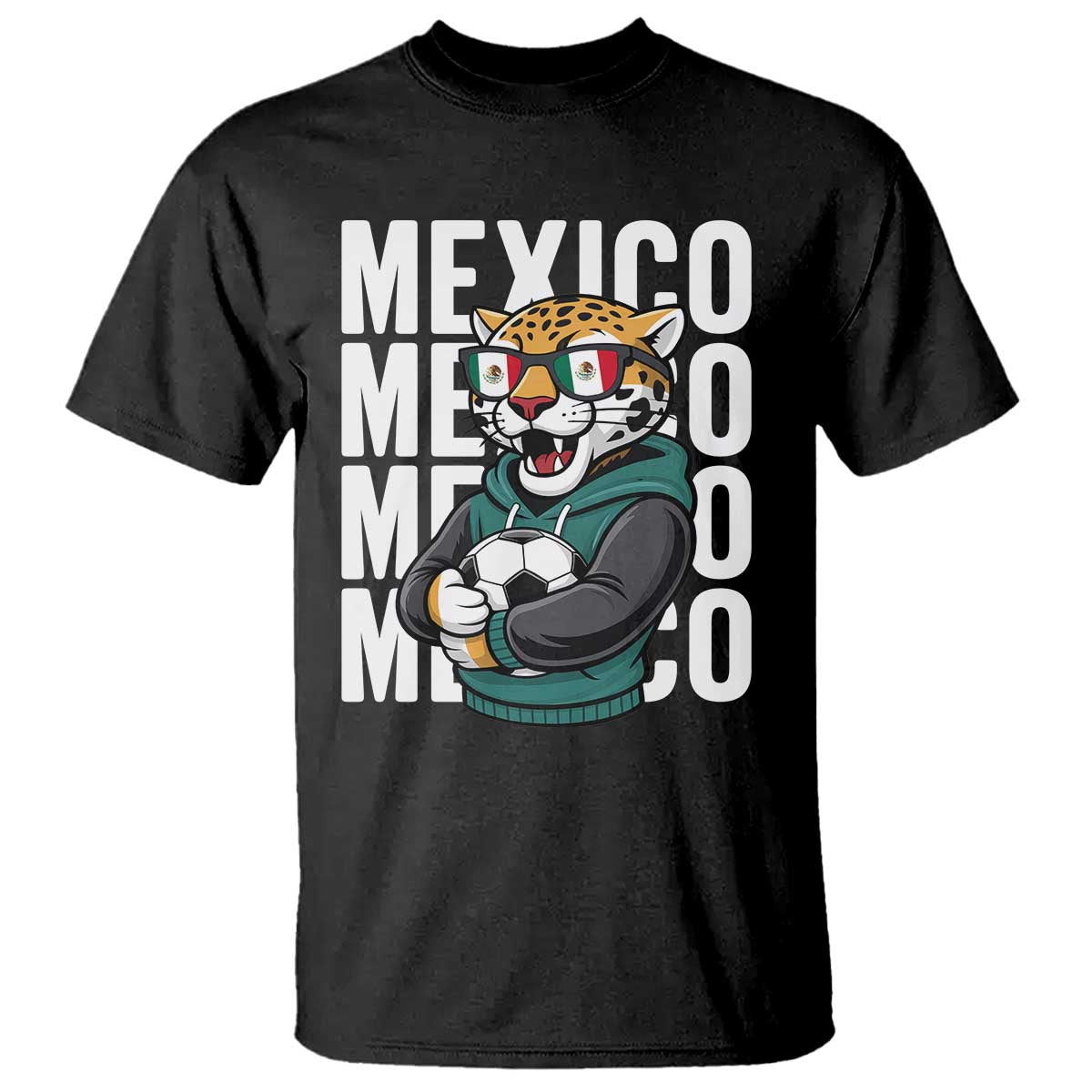 Fierce Mexico Jaguar Soccer Pride Fan Gift T Shirt
