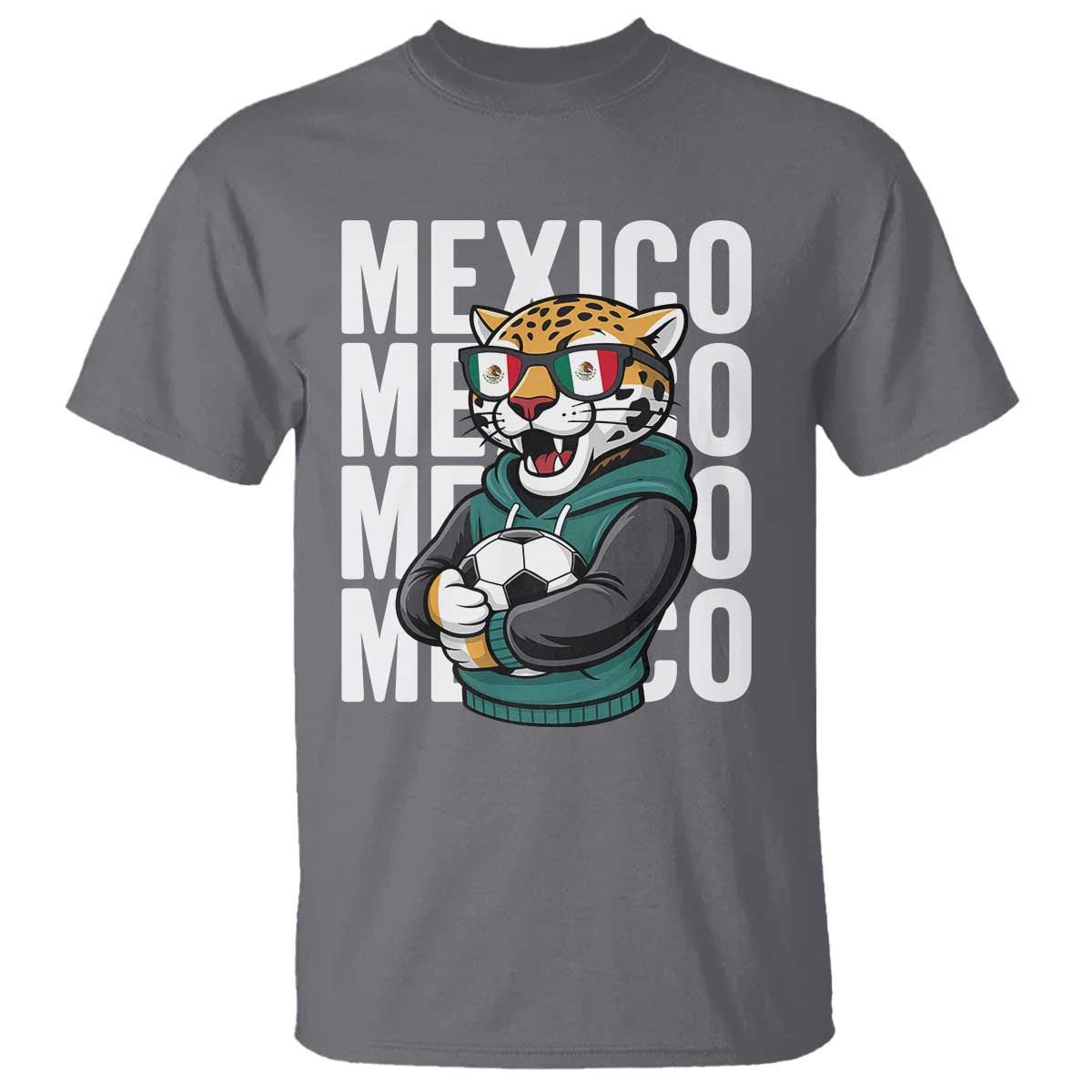 Fierce Mexico Jaguar Soccer Pride Fan Gift T Shirt
