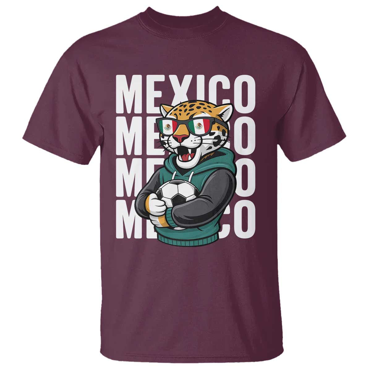 Fierce Mexico Jaguar Soccer Pride Fan Gift T Shirt