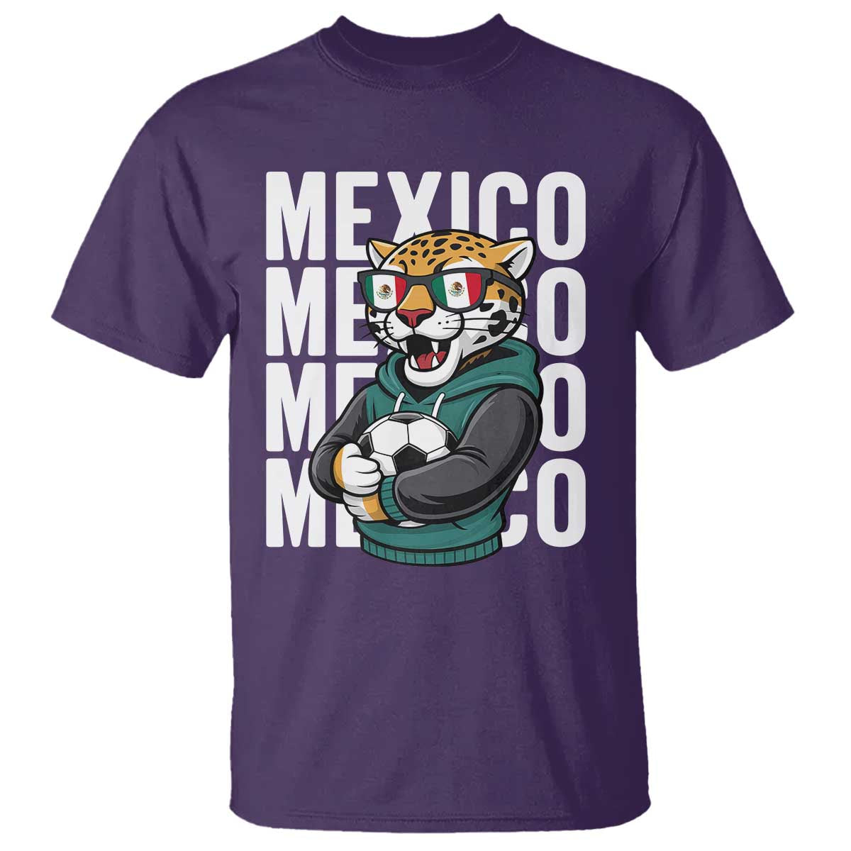 Fierce Mexico Jaguar Soccer Pride Fan Gift T Shirt