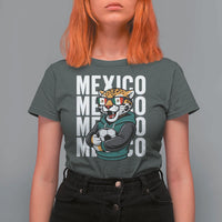 Fierce Mexico Jaguar Soccer Pride Fan Gift T Shirt For Women