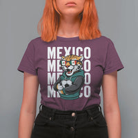 Fierce Mexico Jaguar Soccer Pride Fan Gift T Shirt For Women
