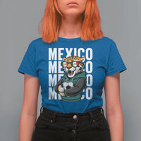 Fierce Mexico Jaguar Soccer Pride Fan Gift T Shirt For Women